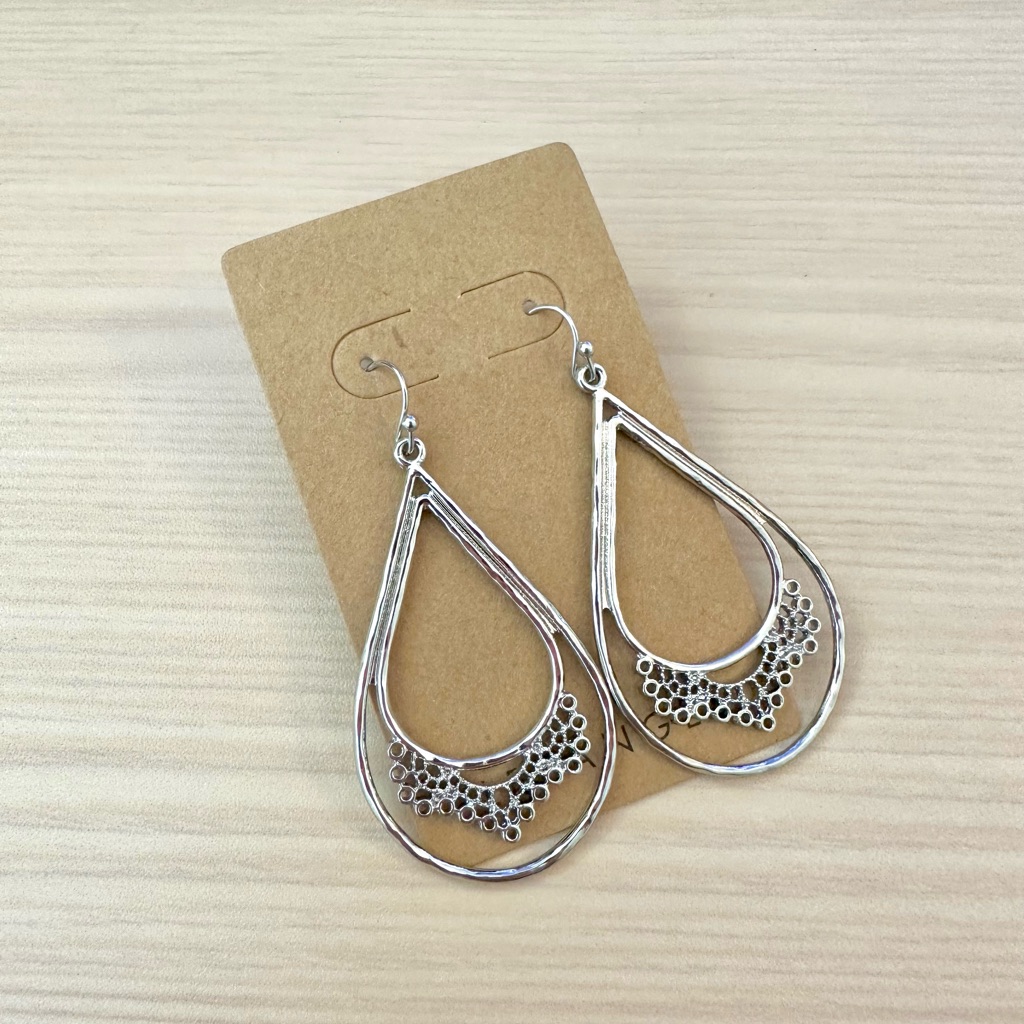 Bancroft - Reegan Filigree Teardrop Earrings